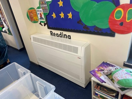 Heating upgrade project at a Norfolk School