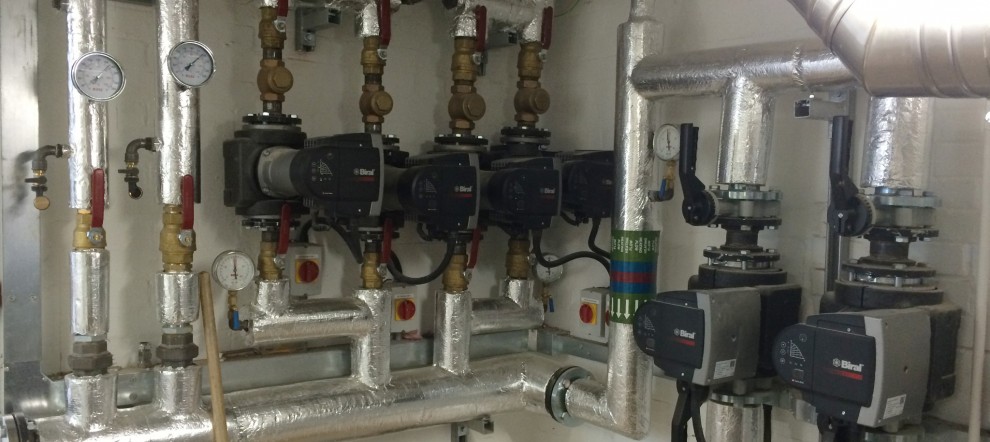 Complex and large heating systems designed, installed and maintained
